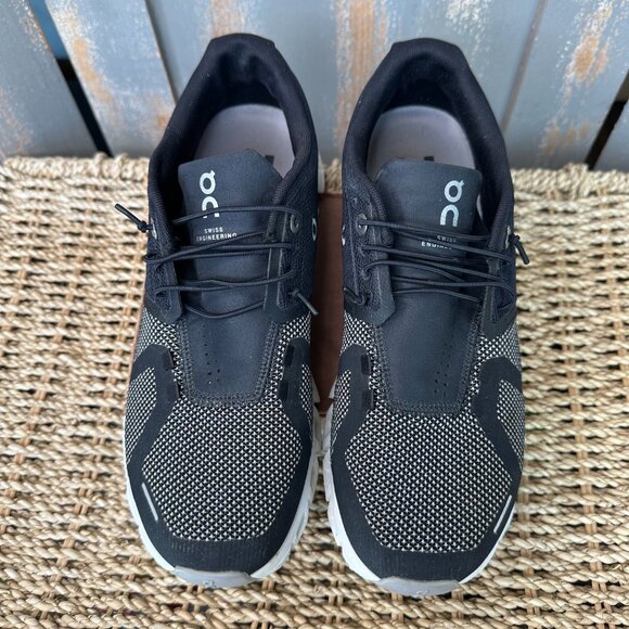 ON Running Women's Cloud 5 Combo Running Shoes Black/Alloy Sz 8.5 - Picture 2 of 15